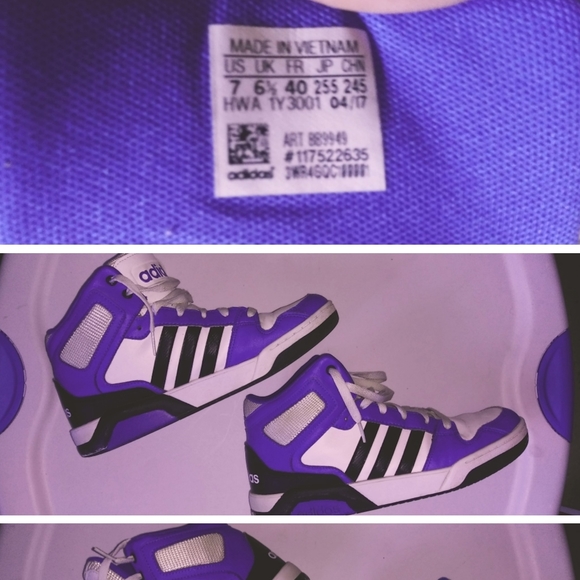 🖤Adidas High-tops💙 - Picture 3 of 7